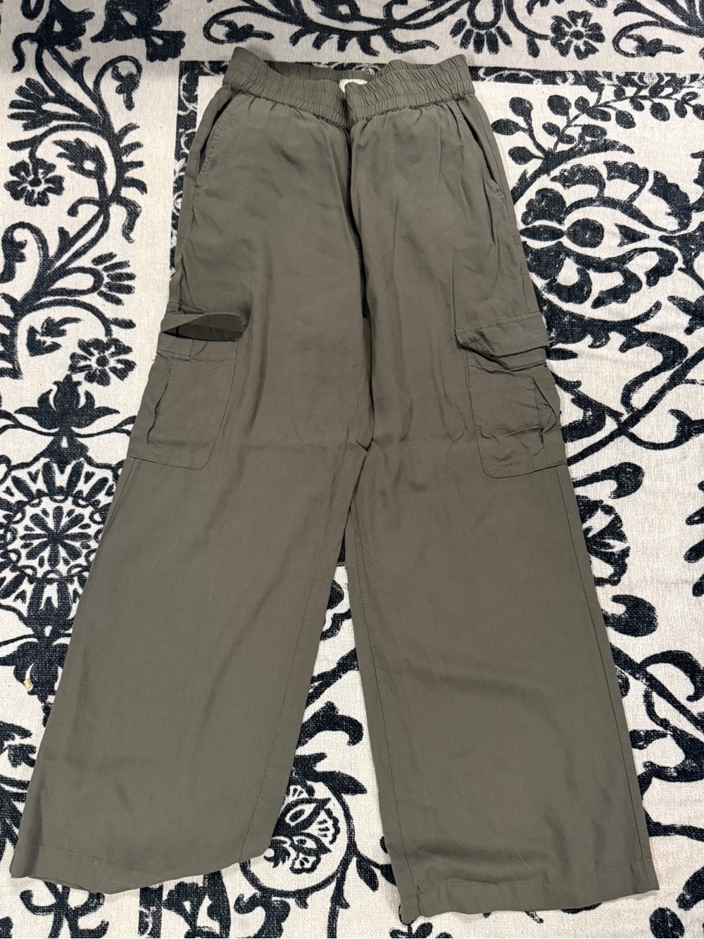 Marine Layer Cargo Wide-Leg Pants